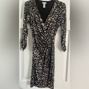 Cache Wrap Dress